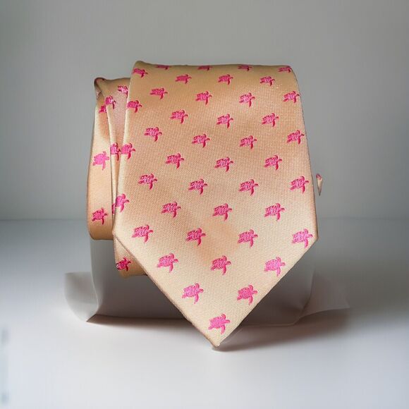 Savannastrong Palm Beach Sea Turtle Tie Summer - Picture 1 of 5